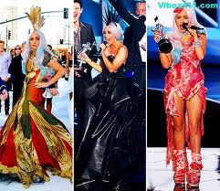 Gaga and her original outfits. (vibez411.com ())